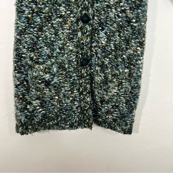 Anthropologie Tabitha Season Stroll Chunky Knit Sweater Coat Size Small - Picture 9 of 15